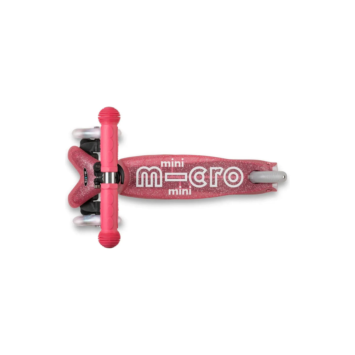 Micro Kickboard: Mini Deluxe LED Fairy Glitter -- Pink