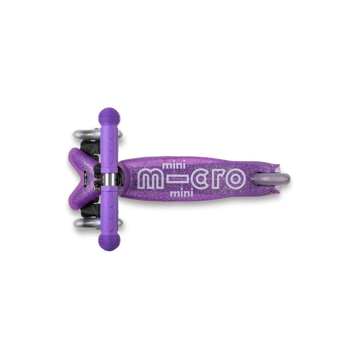 Micro Kickboard: Mini Deluxe LED Fairy Glitter -- Purple