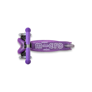 Micro Kickboard: Mini Deluxe LED Fairy Glitter -- Purple