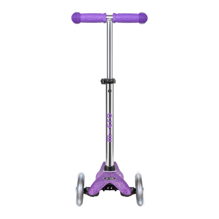 Micro Kickboard: Mini Deluxe LED Fairy Glitter -- Purple