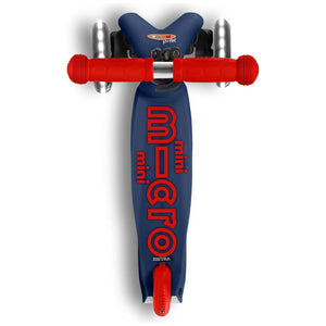 Micro Kickboard: Mini Deluxe LED -- Navy Blue