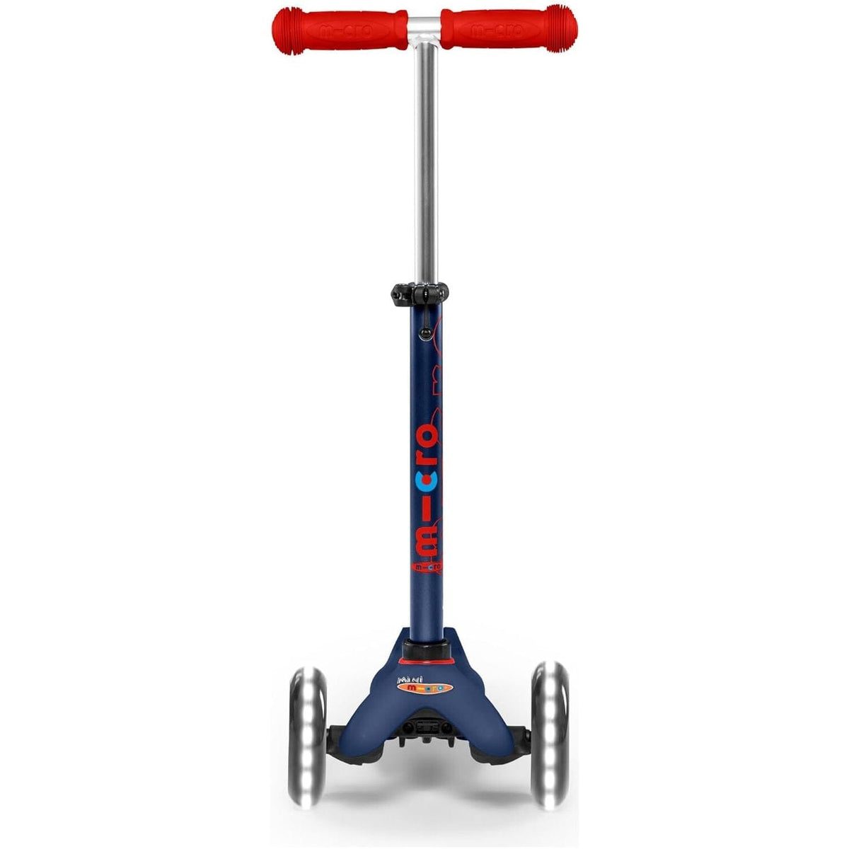 Micro Kickboard: Mini Deluxe LED -- Navy Blue