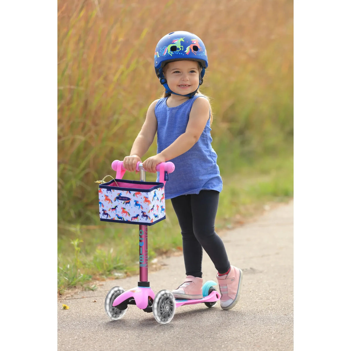 Micro Kickboard: Mini LED -- Lavender