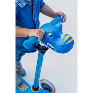 Micro Kickboard Scootaheadz- Green Dino
