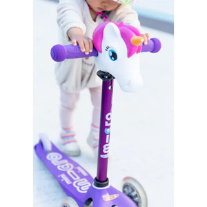 Micro Kickboard Scootaheadz- Green Dino
