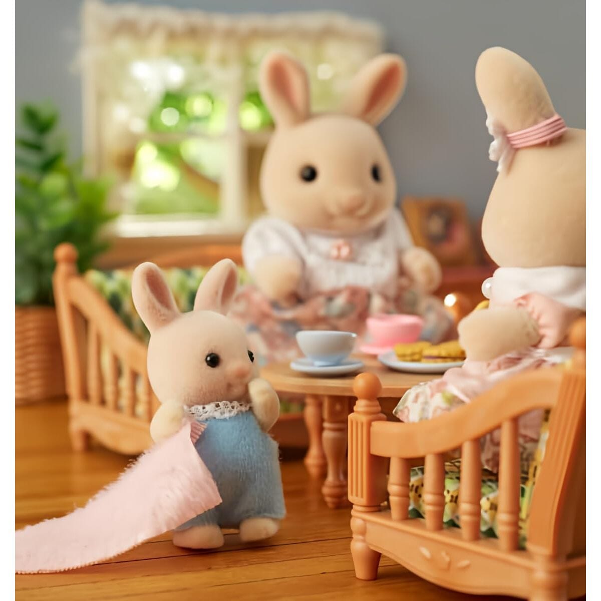 Milk Rabbit Family by Calico Critters