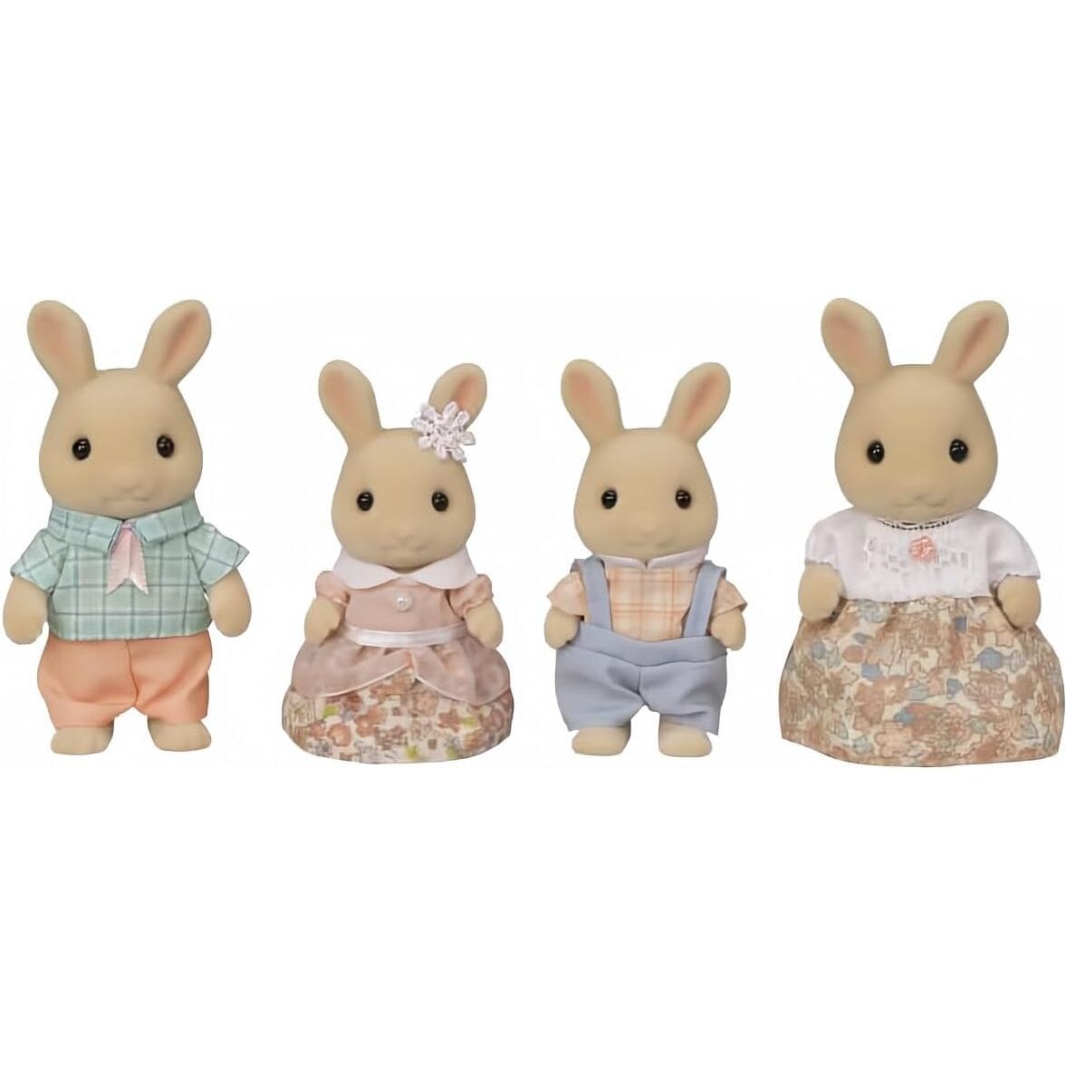 Milk Rabbit Family by Calico Critters