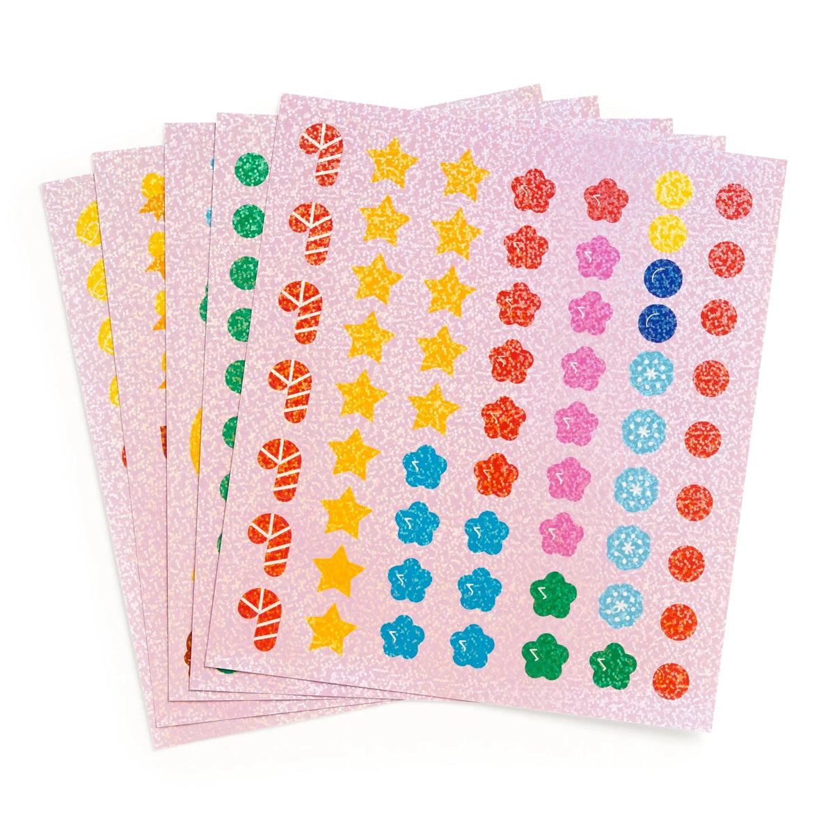 Mudpuppy Christmas Cheer Sticker Sparkle Poster Activity Kit