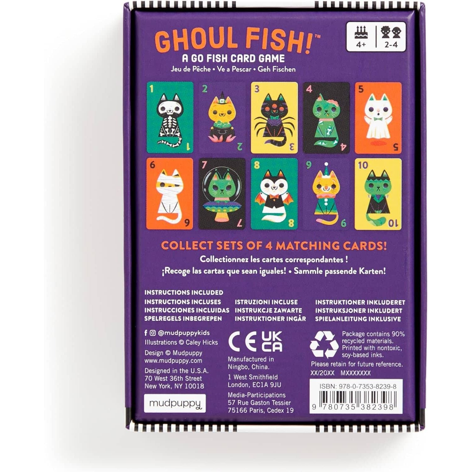 Mudpuppy Ghoul Fish! Card Game