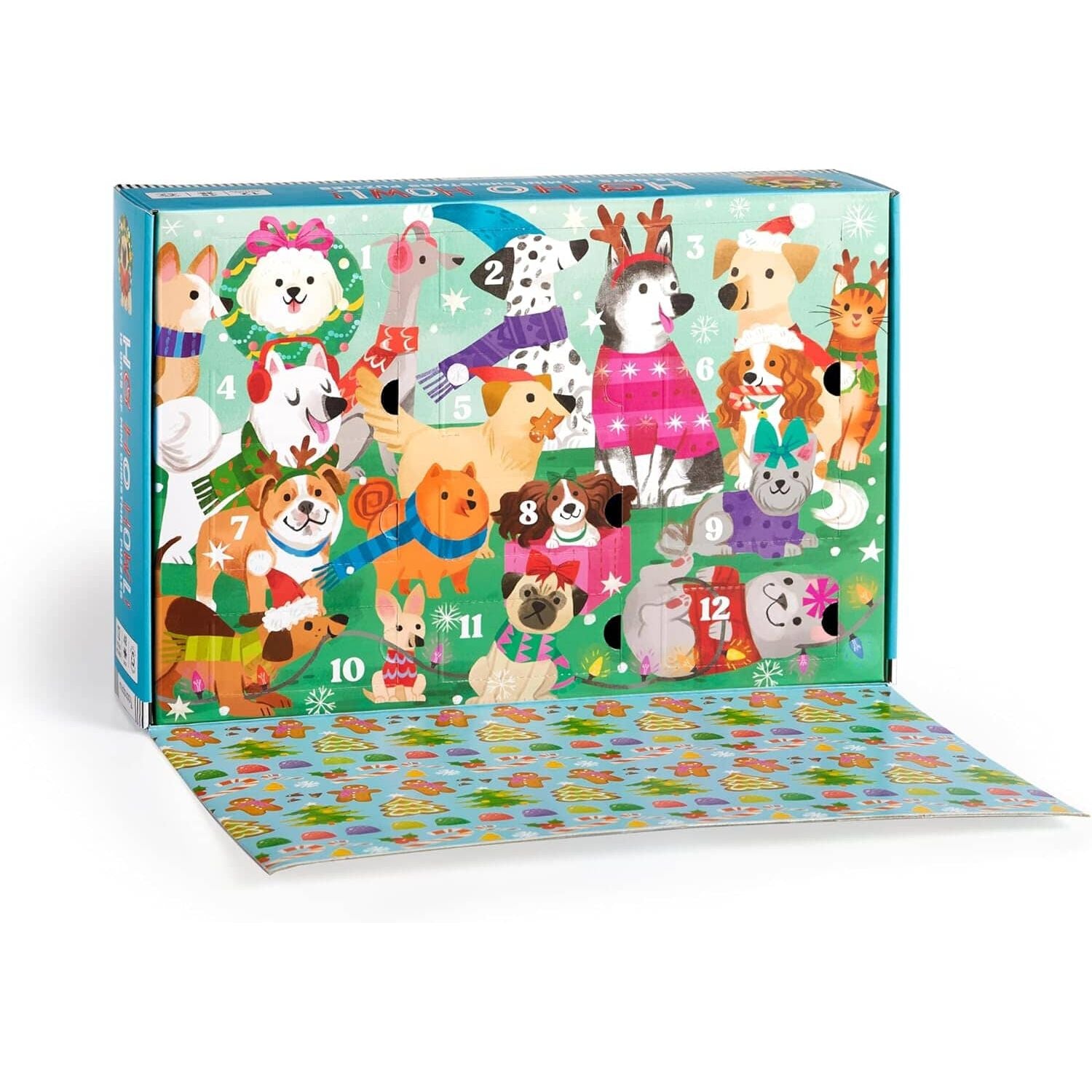 Mudpuppy Ho Ho Howl! 12 Days of Puzzles