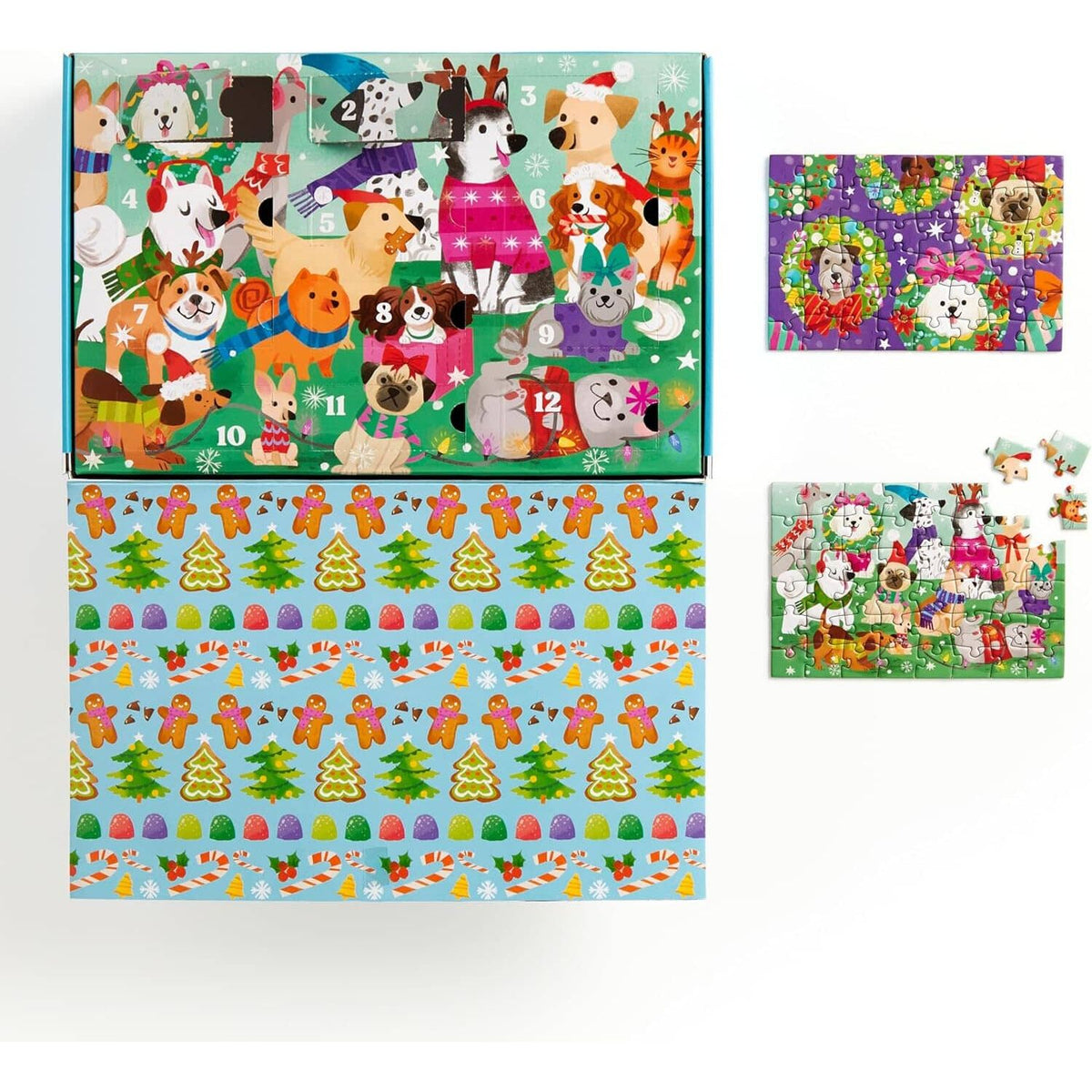 Mudpuppy Ho Ho Howl! 12 Days of Puzzles