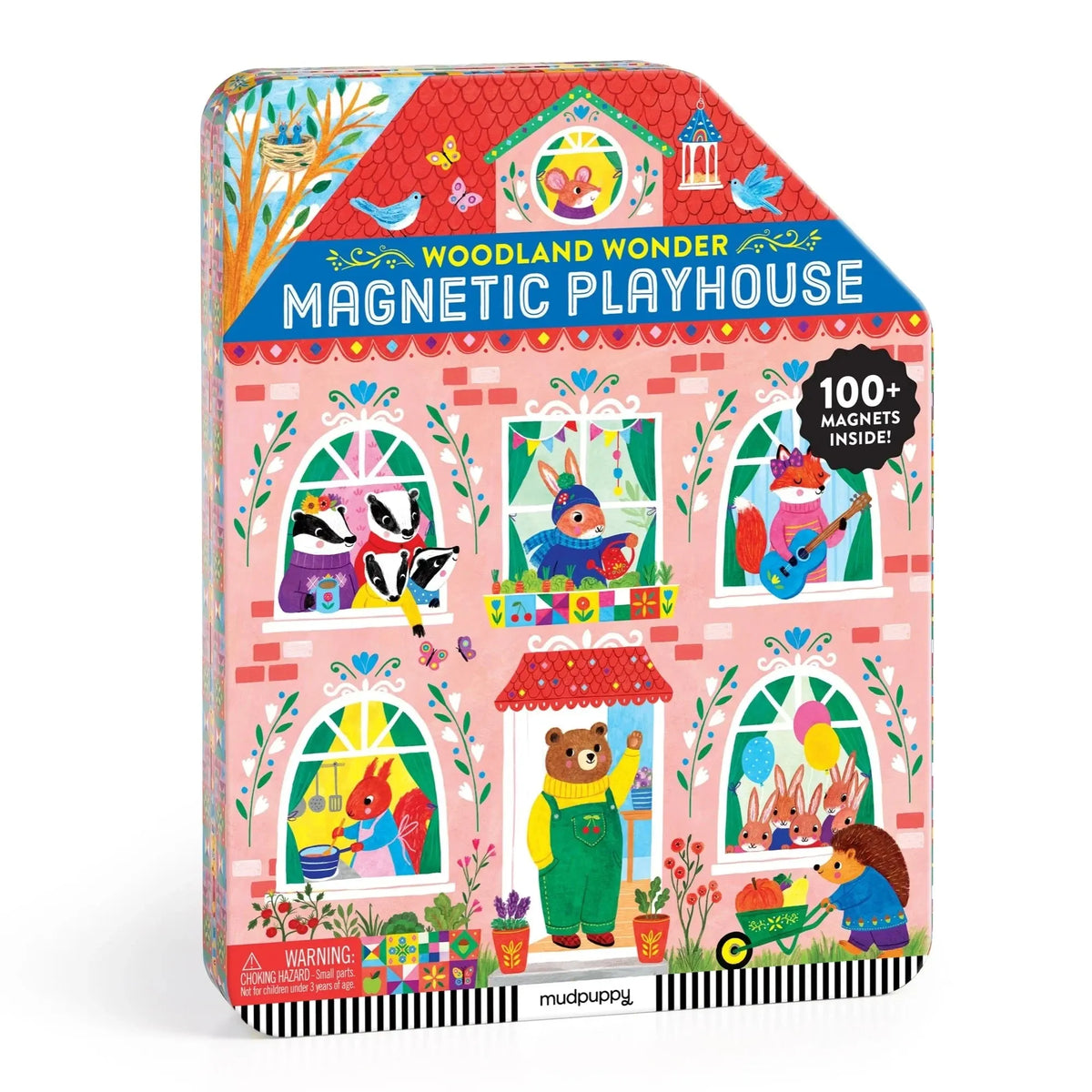 Mudpuppy Magnetic Playhouse -- Woodland Wonder