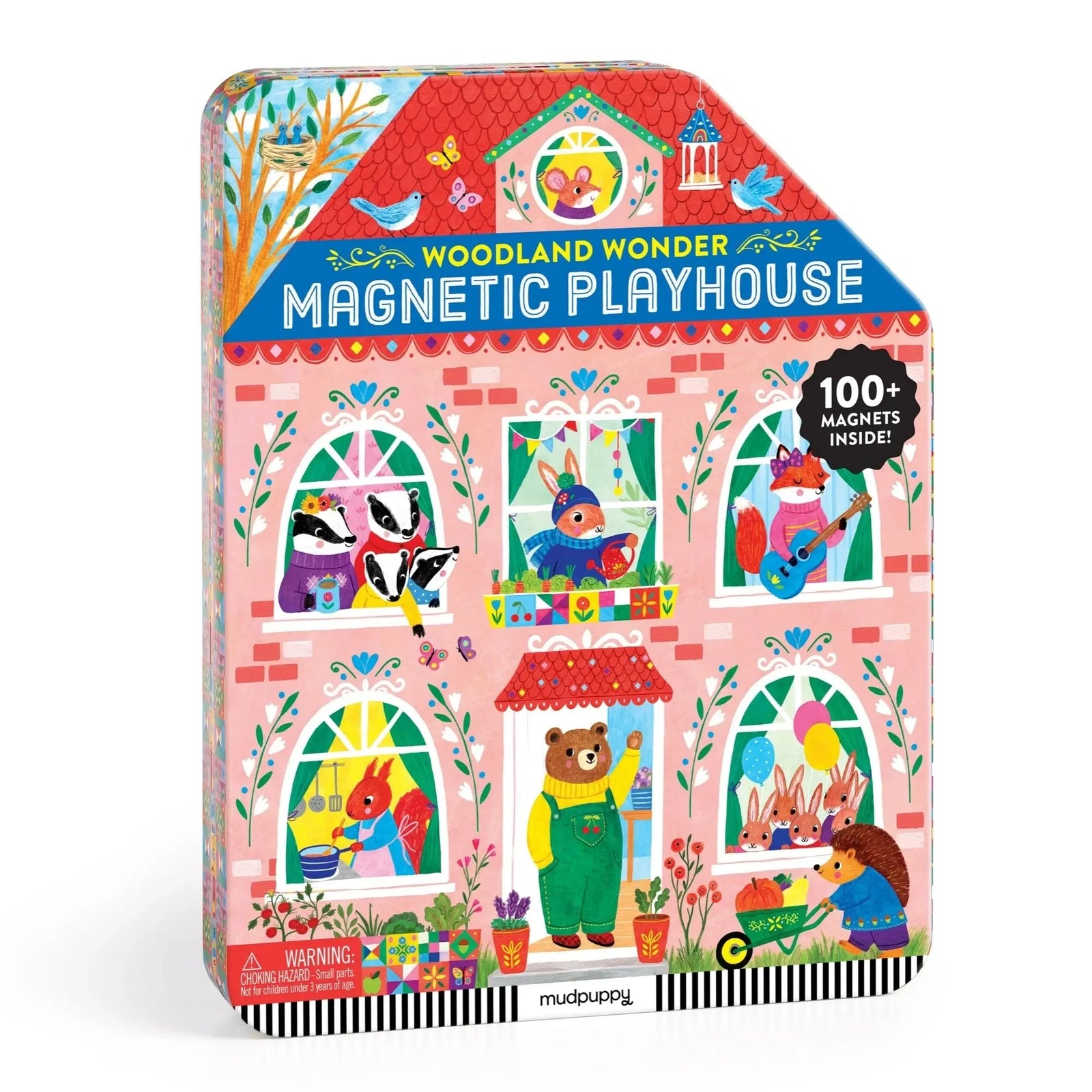 Mudpuppy Magnetic Playhouse -- Woodland Wonder