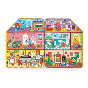 Mudpuppy Magnetic Playhouse -- Woodland Wonder