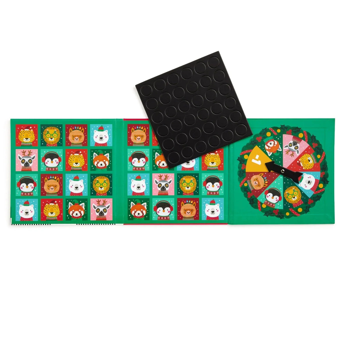 Mudpuppy Merry Bingo Magnetic Board Game