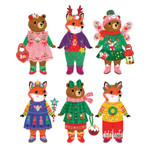 Mudpuppy Merry Woodland Magnetic Dress-Up