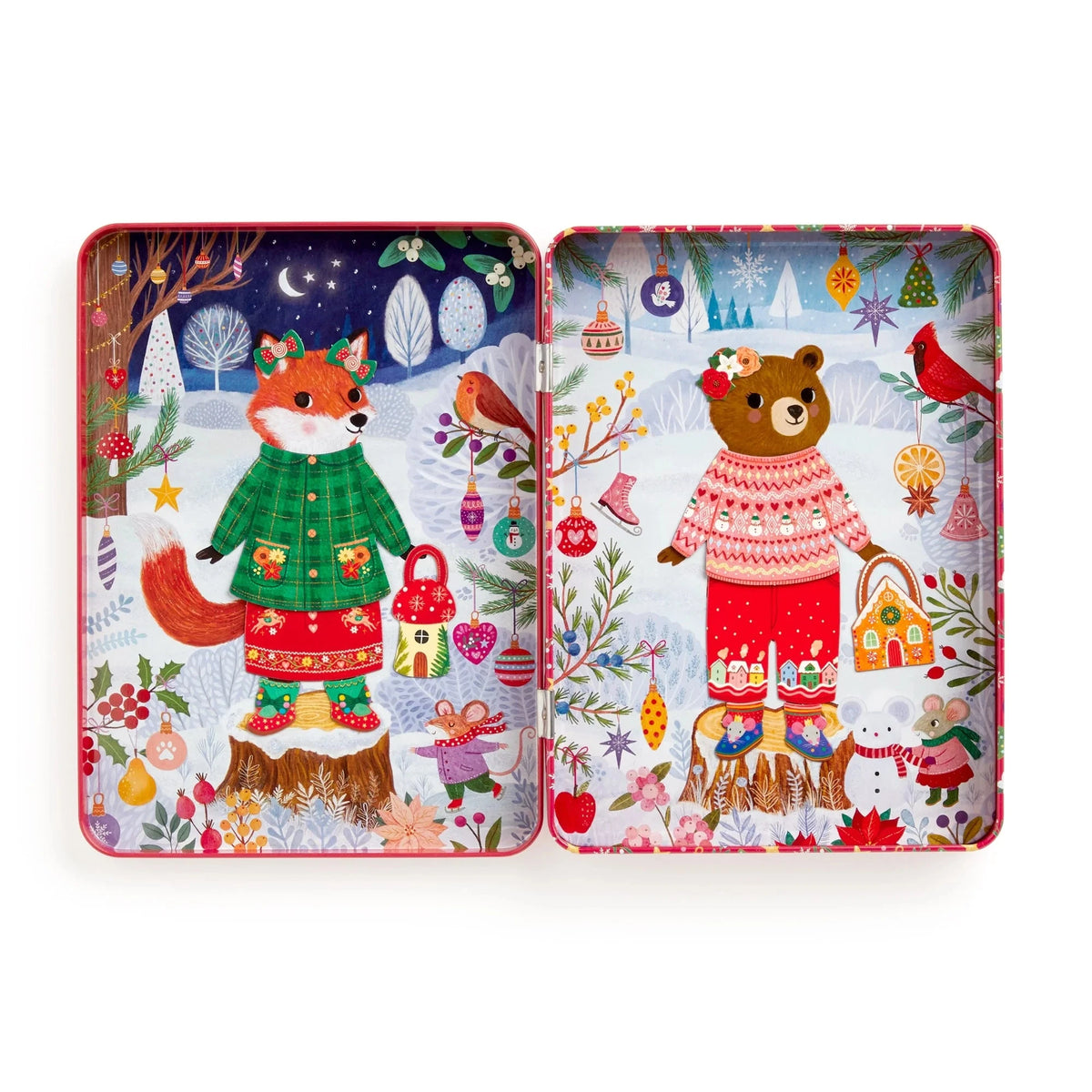 Mudpuppy Merry Woodland Magnetic Dress-Up