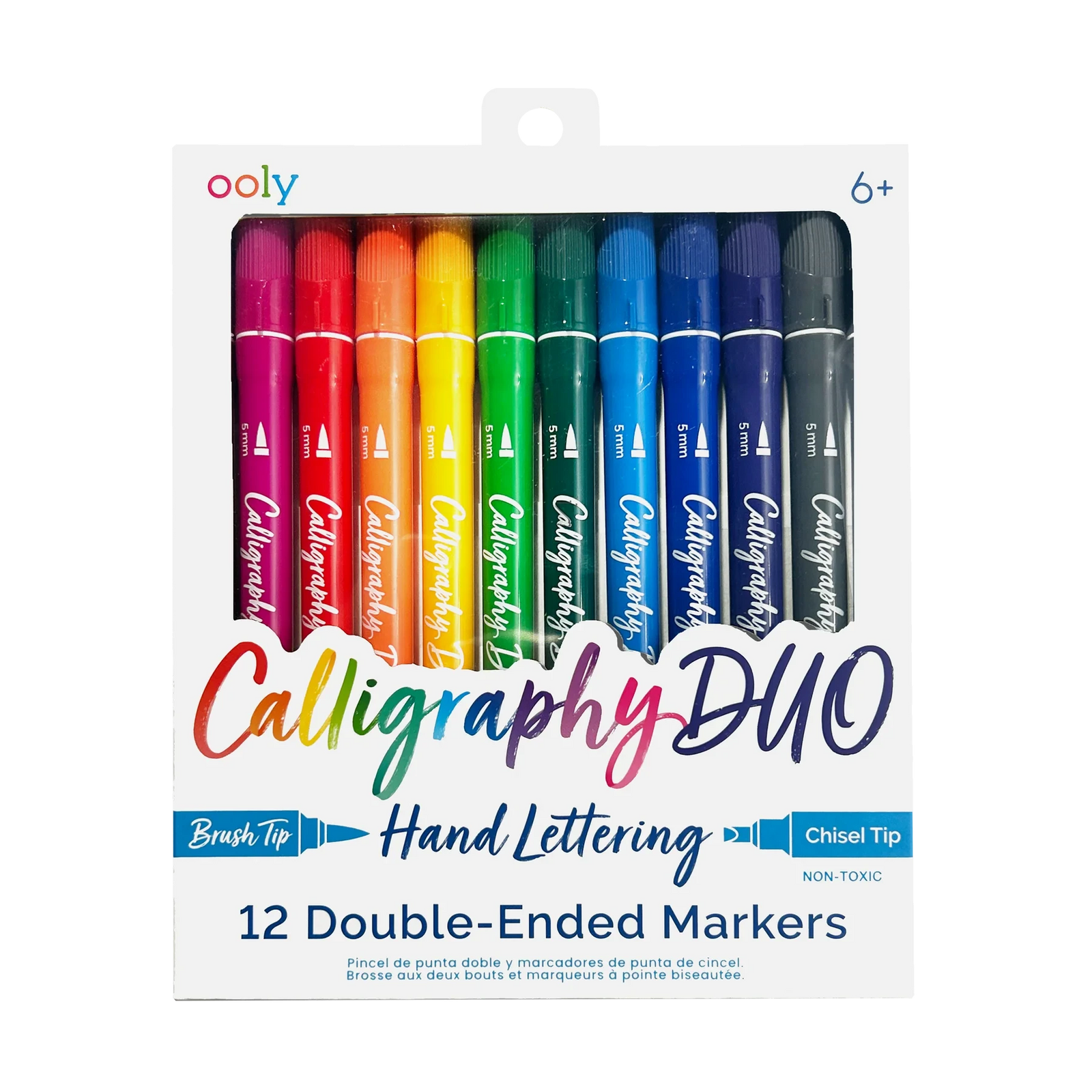 Ooly Calligraphy Duo: Double-Ended Markers (Set of 12)