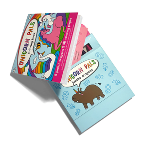 Ooly Carry Along Coloring Book Kit-- Unicorn Pals