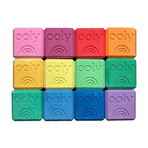 Ooly Chalk-O-Rama Block Sidewalk Chalk