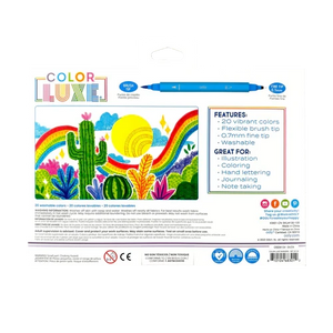 Ooly Color Luxe Double Ended Markers (Set of 20)