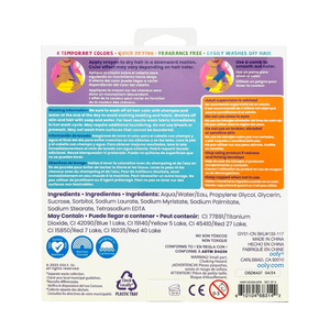 Ooly Hair Doodlers: Hair Crayons (Set of 6)