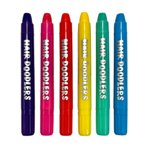 Ooly Hair Doodlers: Hair Crayons (Set of 6)