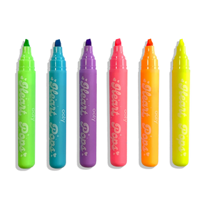 Ooly Heart Pops Neon Highlighters-- Set of 6