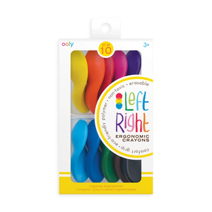 Ooly Left Right Ergonomic Crayons