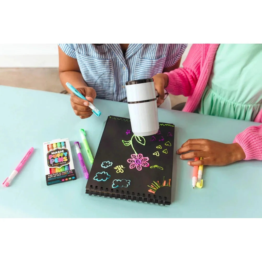 Ooly Magic Puffy Pens: Neon