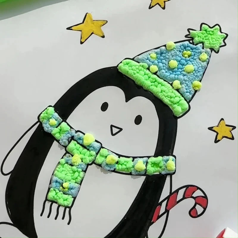 Ooly Magic Puffy Pens: Neon