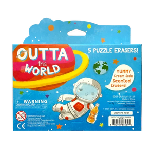 Ooly Outta This World: Scented Erasers - Set of 5