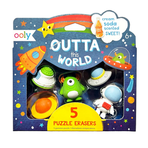 Ooly Outta This World: Scented Erasers - Set of 5