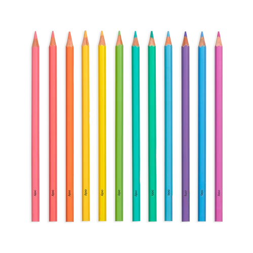 Ooly Pastel Hues Colored Pencils - Set of 12