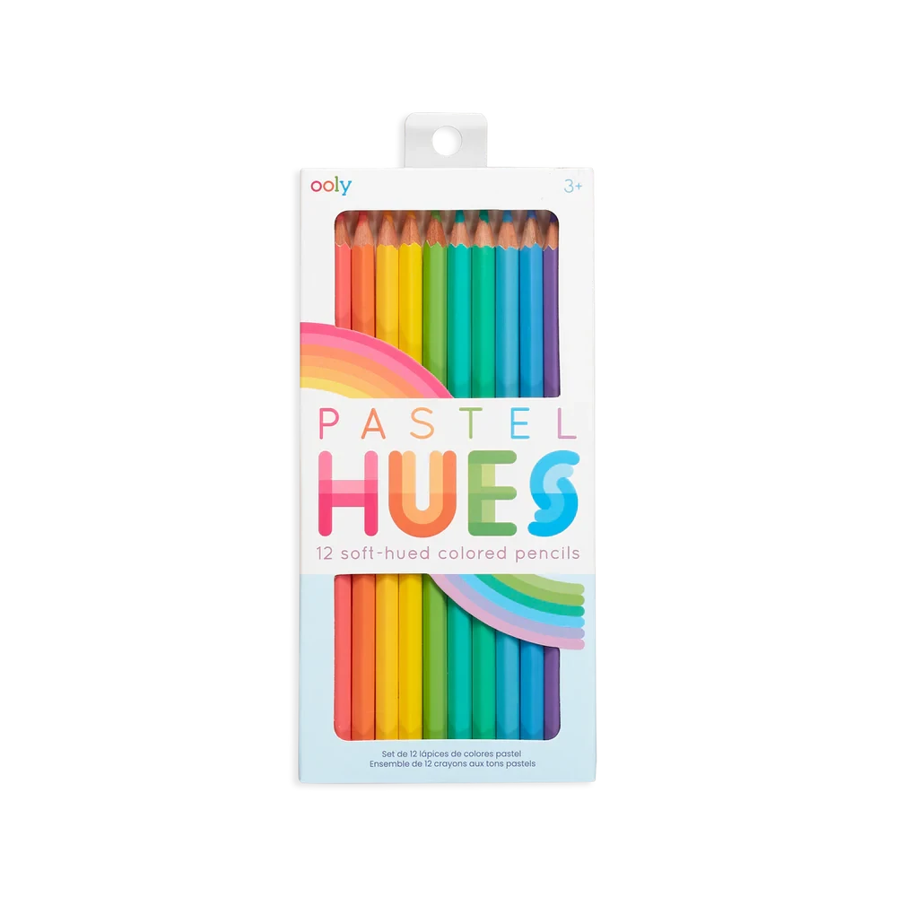 Ooly Pastel Hues Colored Pencils - Set of 12