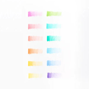 Ooly Pastel Hues Colored Pencils - Set of 12