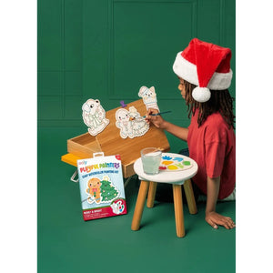 Ooly Playful Painters Easy Watercolor Painting Kit-- Merry and Bright