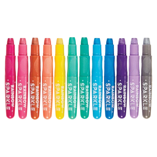 Ooly Rainbow Sparkle Metallic Watercolor Gel Crayons
