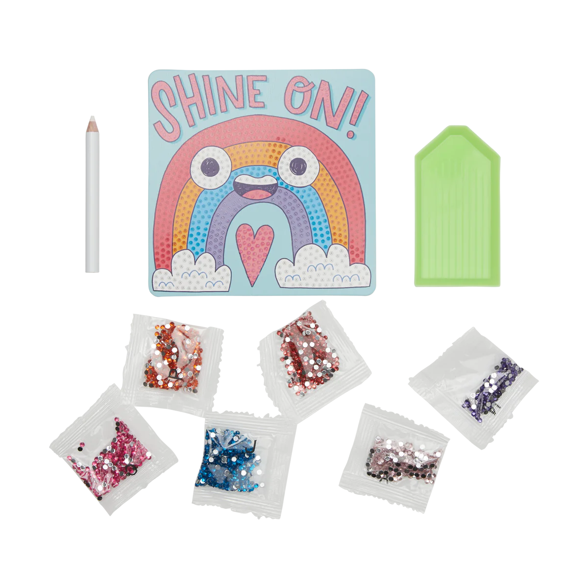Ooly Razzle Dazzle DIY Gem Art Kit-- Rad Rainbow