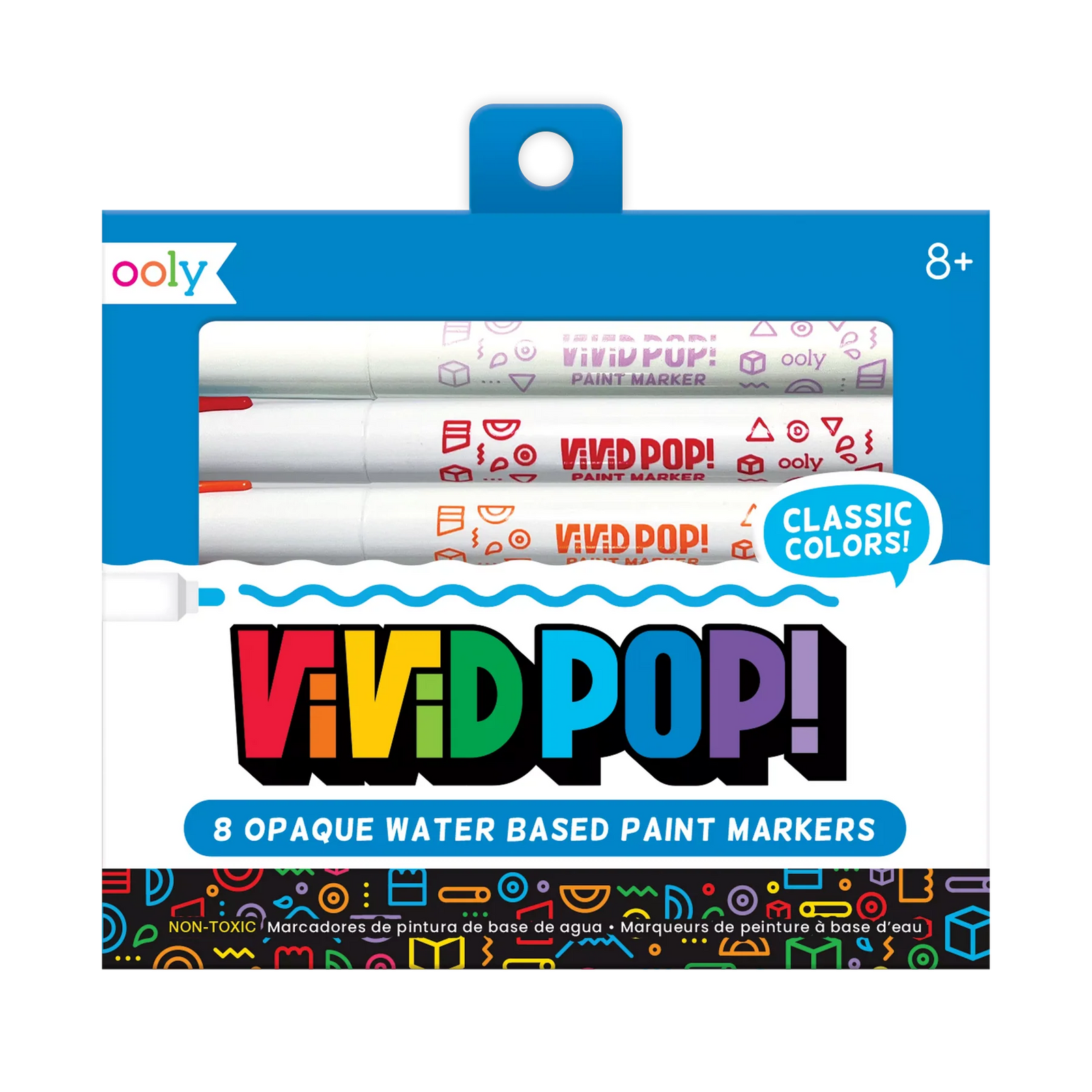 Ooly Vivid Pop! Paint Markers