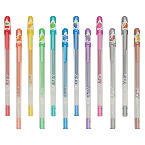 Ooly Yummy Yummy Scented Glitter Gel Pens -- Set of 12