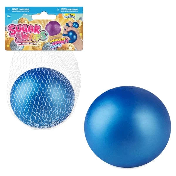 Orb Sugar Swaps Metallic Balls JUMBO-- Assorted Colors