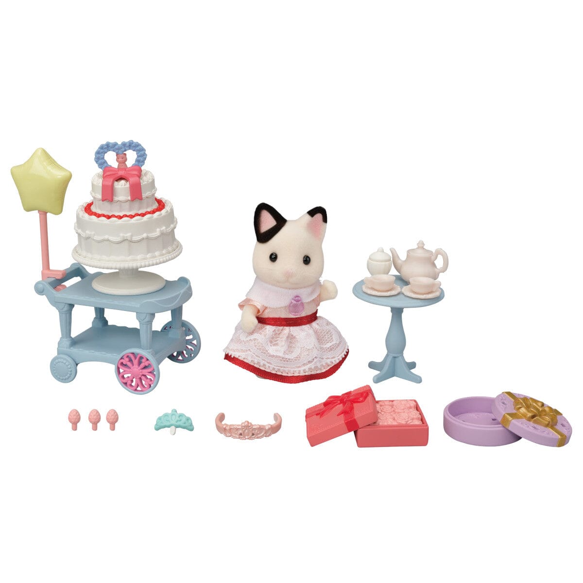 Party Time Play Set -- Tuxedo Cat Girl by Calico Critters
