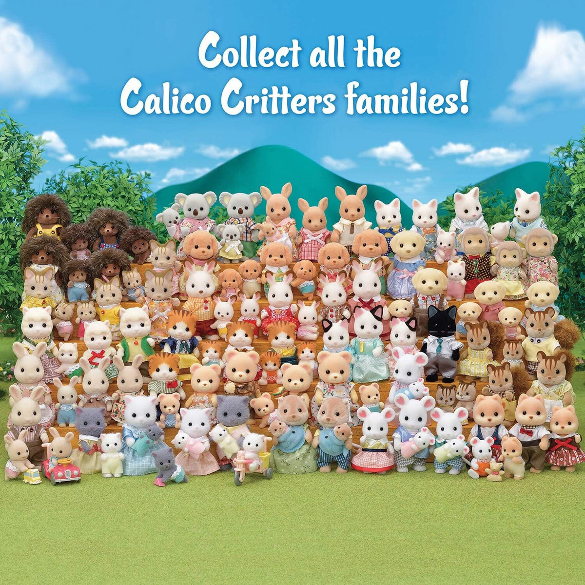 Persian Cat Family by Calico Critters
