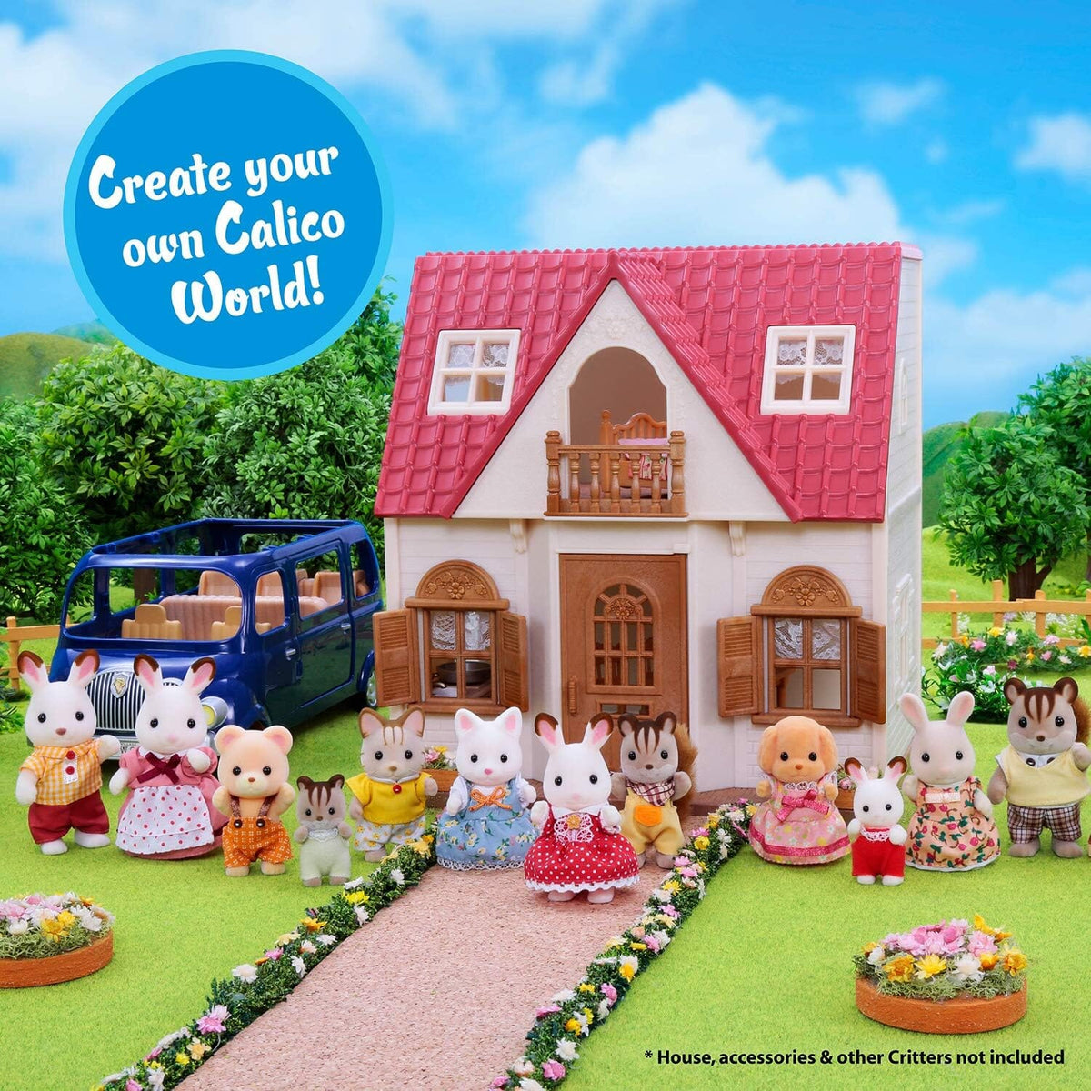 Persian Cat Family by Calico Critters