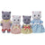 Persian Cat Family by Calico Critters