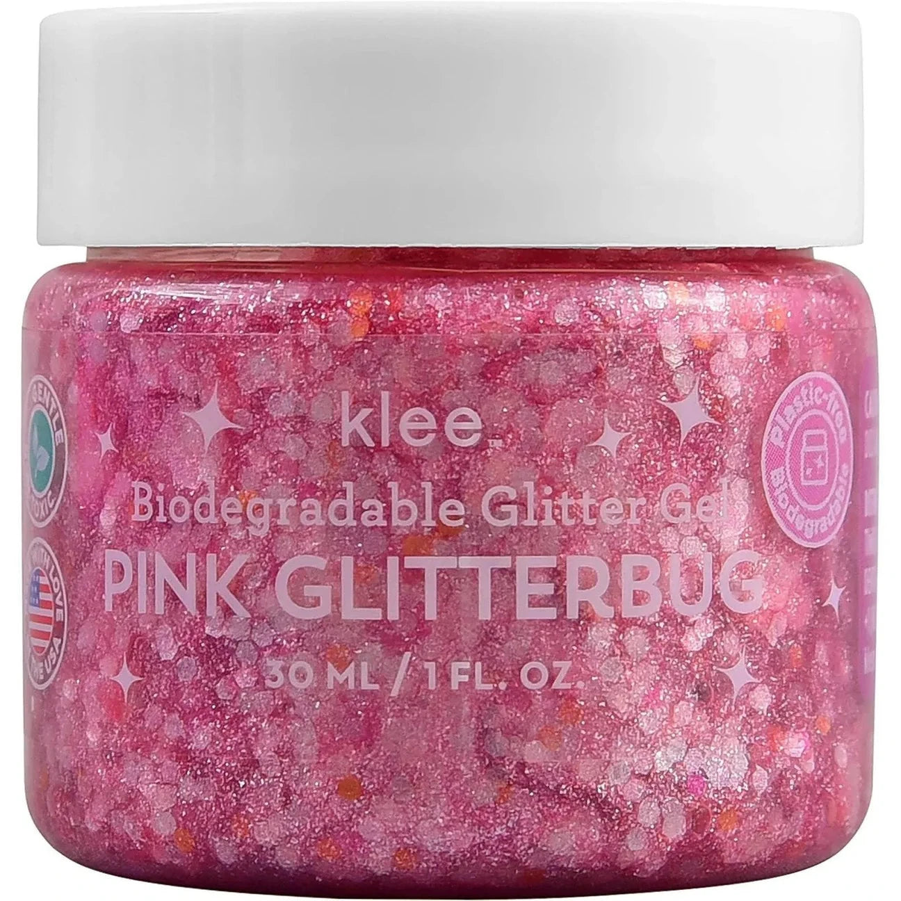 Pink Glitterbug -- Biodegradable Glitter Gel by Klee