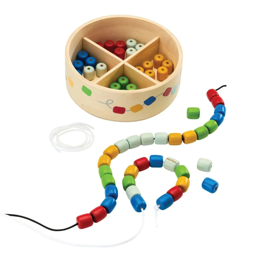 Plan Toys Threading Beads