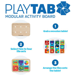 Play Tab Modular Activity Board by Fat Brain Toys