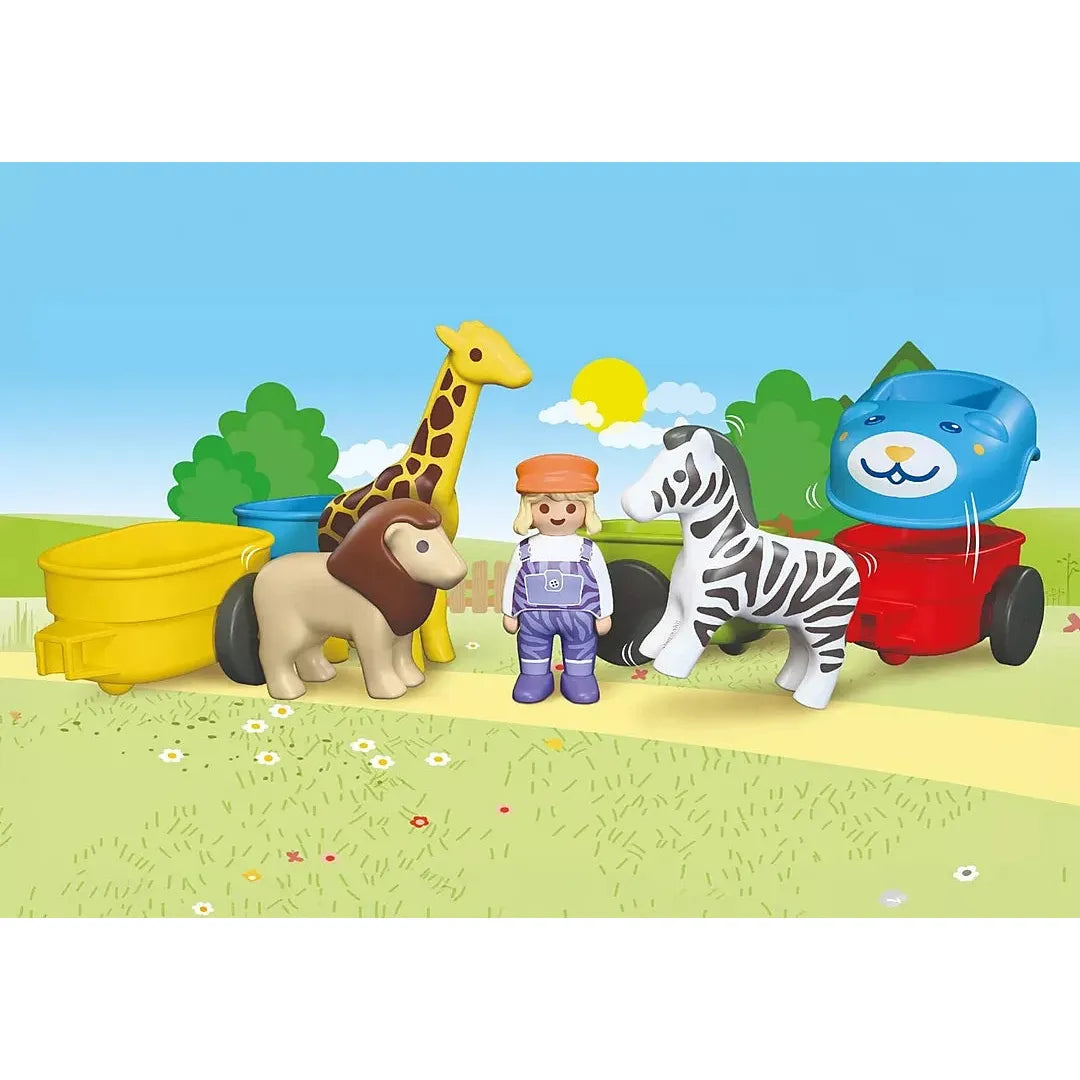 Playmobil JUNIOR: Animal Train
